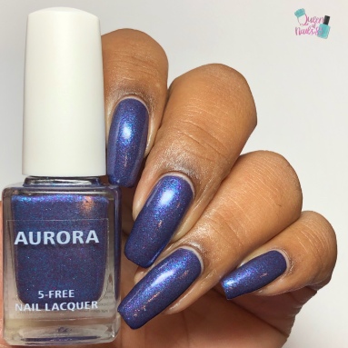 Aurora Nail Lacquer - Nymphony No. 9 - w/ glossy tc